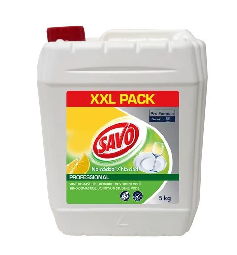 Savo na nádobí Profi XXl 5l | Čistící a mycí prostředky - Saponáty - Saponáty na nádobí Savo na nádobí Profi XXl 5l | Čistící a mycí prostředky - Saponáty - Saponáty na nádobí